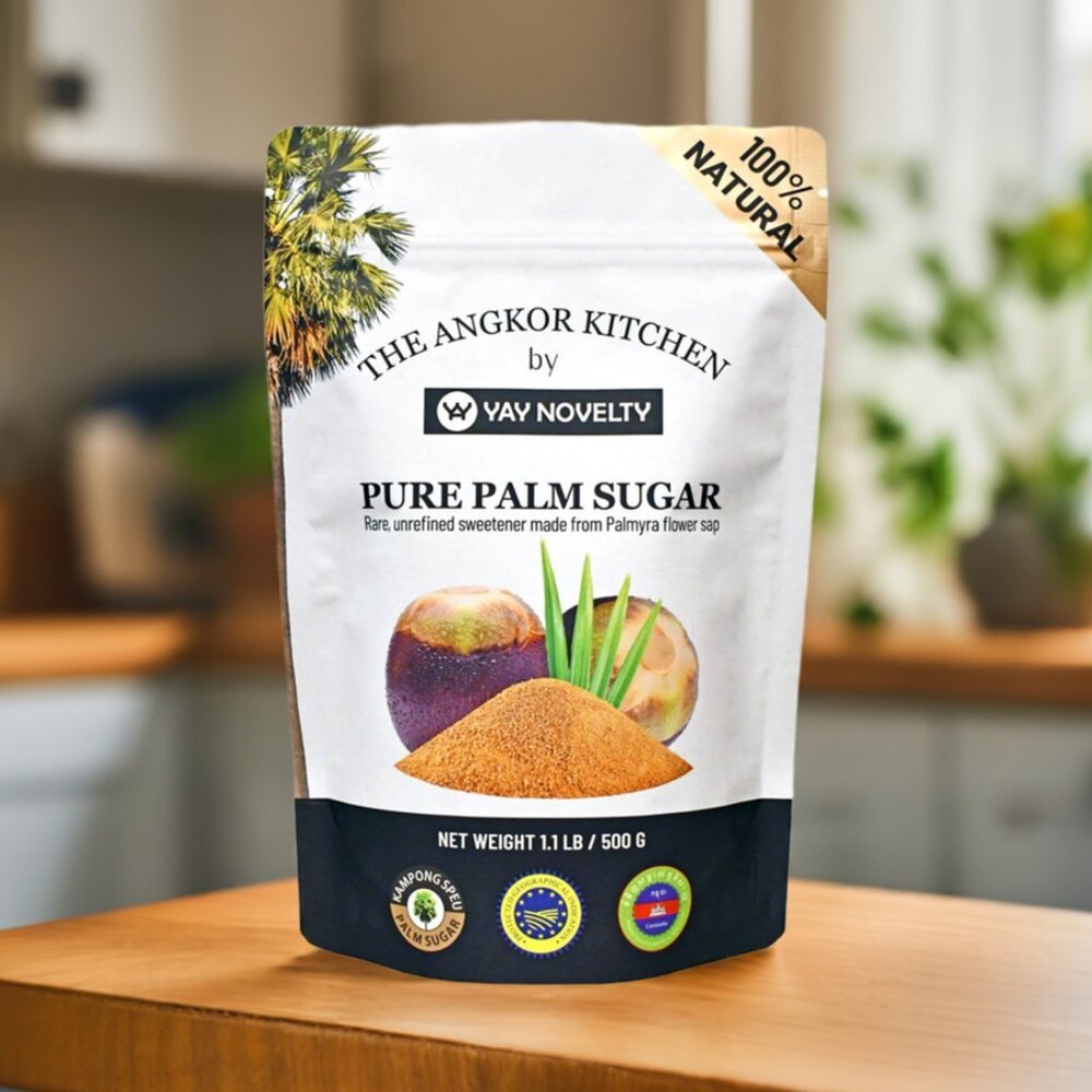 Pure Palmyra Palm Sugar Made From Flower Sap, Nutritious Unrefined Sweetener